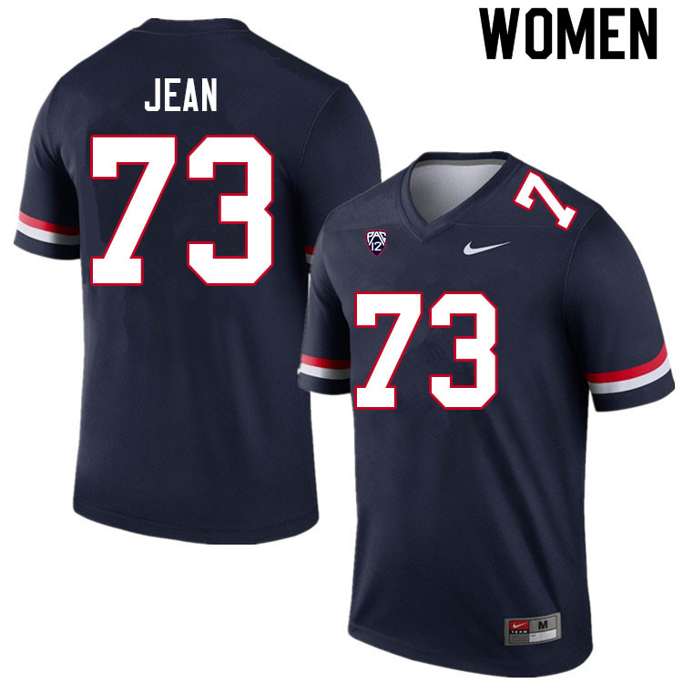 Women #73 Woody Jean Arizona Wildcats College Football Jerseys Sale-Navy - Click Image to Close